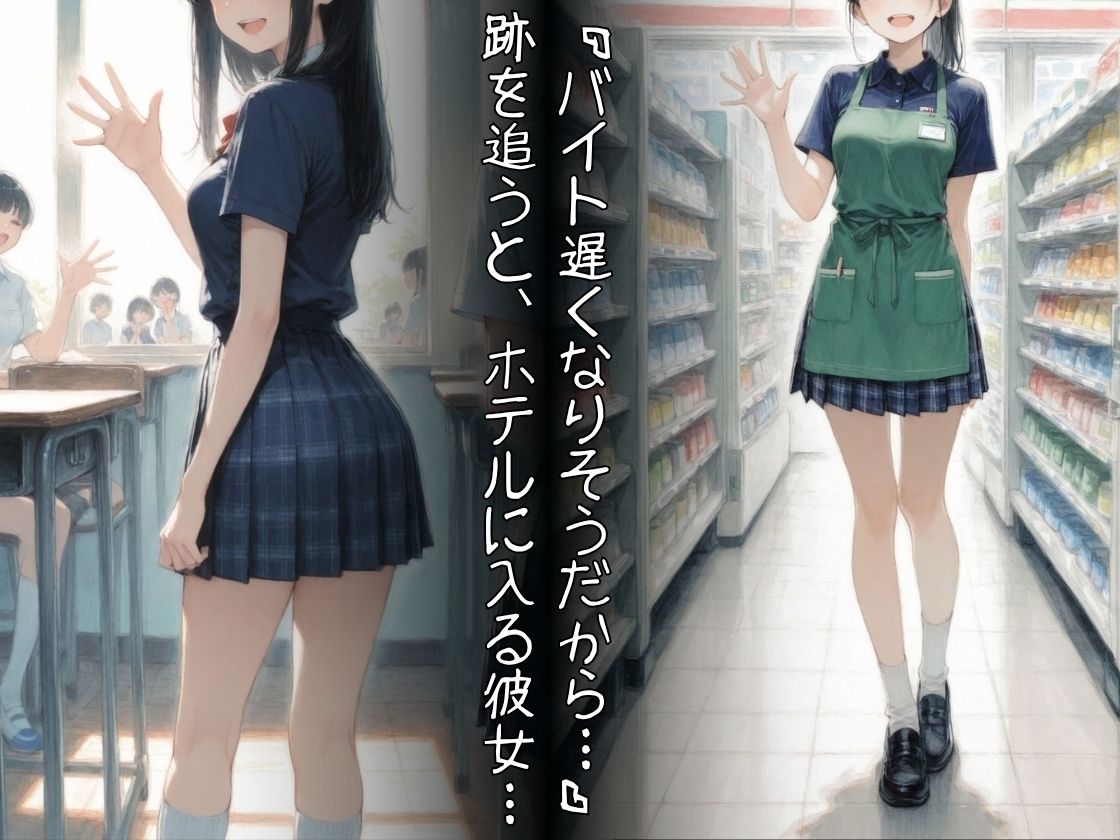 彼女がNTR〜幼なじみがバ先のデブ店長とヤリまくってた〜 - サンプル画像 6