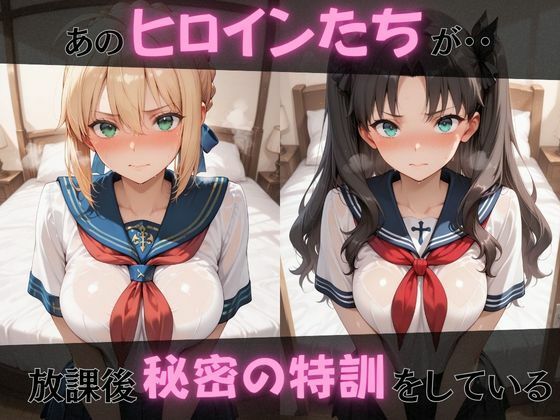 【F●te】放課後ヒロインズセ●バー/遠●凛/間●桜編 - サンプル画像 1
