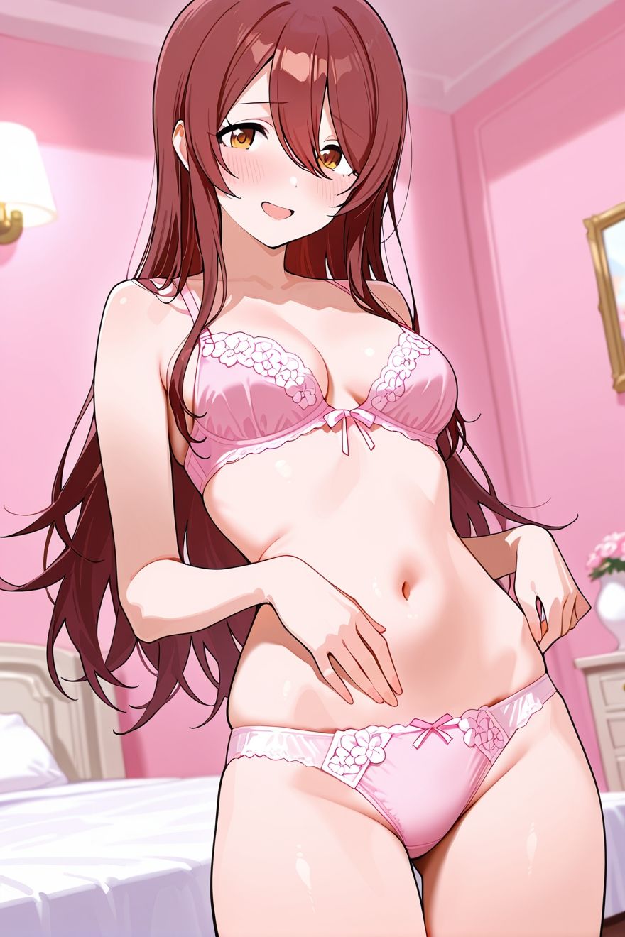大崎甜花 ランジェリー グラビア＆SEX集 - サンプル画像 1