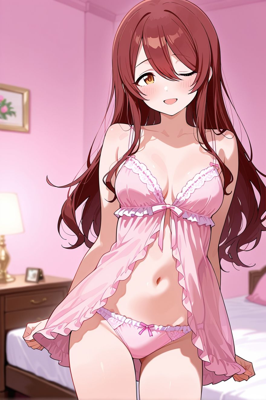 大崎甜花 ランジェリー グラビア＆SEX集 - サンプル画像 7