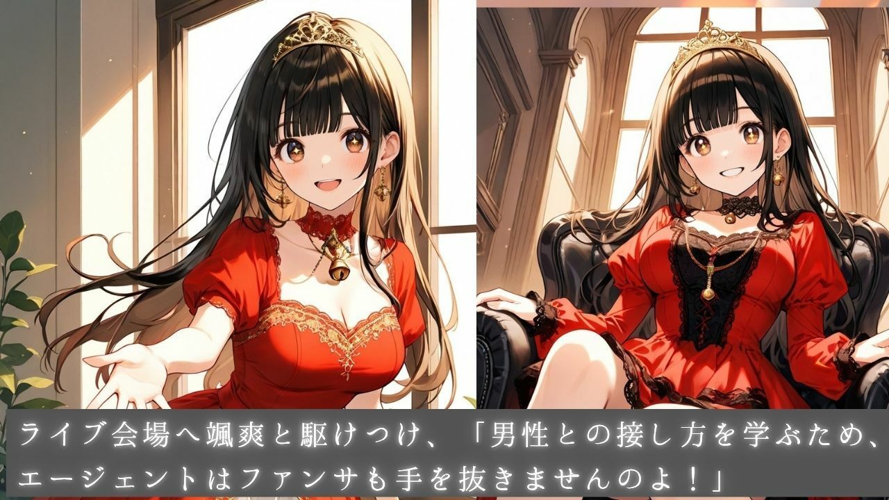 清純プリンセスの裏側  姫カットアイドル姫まひるのコスプレ交尾 〜レザースーツからはみ出るおっぱい〜 - サンプル画像 5