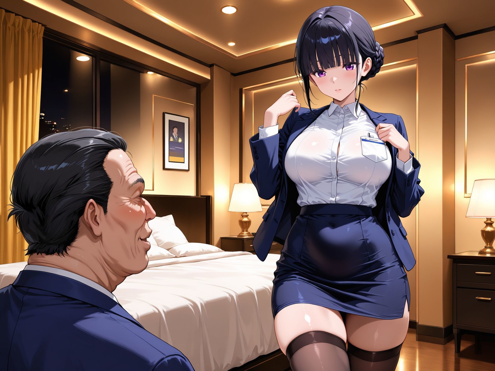 ホテルウーマン  誰にも言えない夜が始まるまで - サンプル画像 2