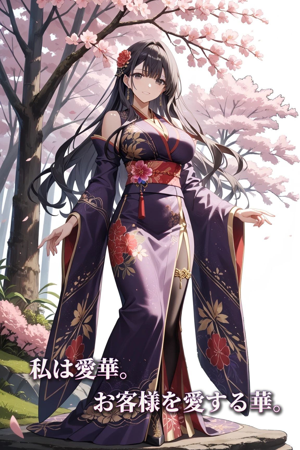 四宮愛華 -桜の夜- - サンプル画像 6