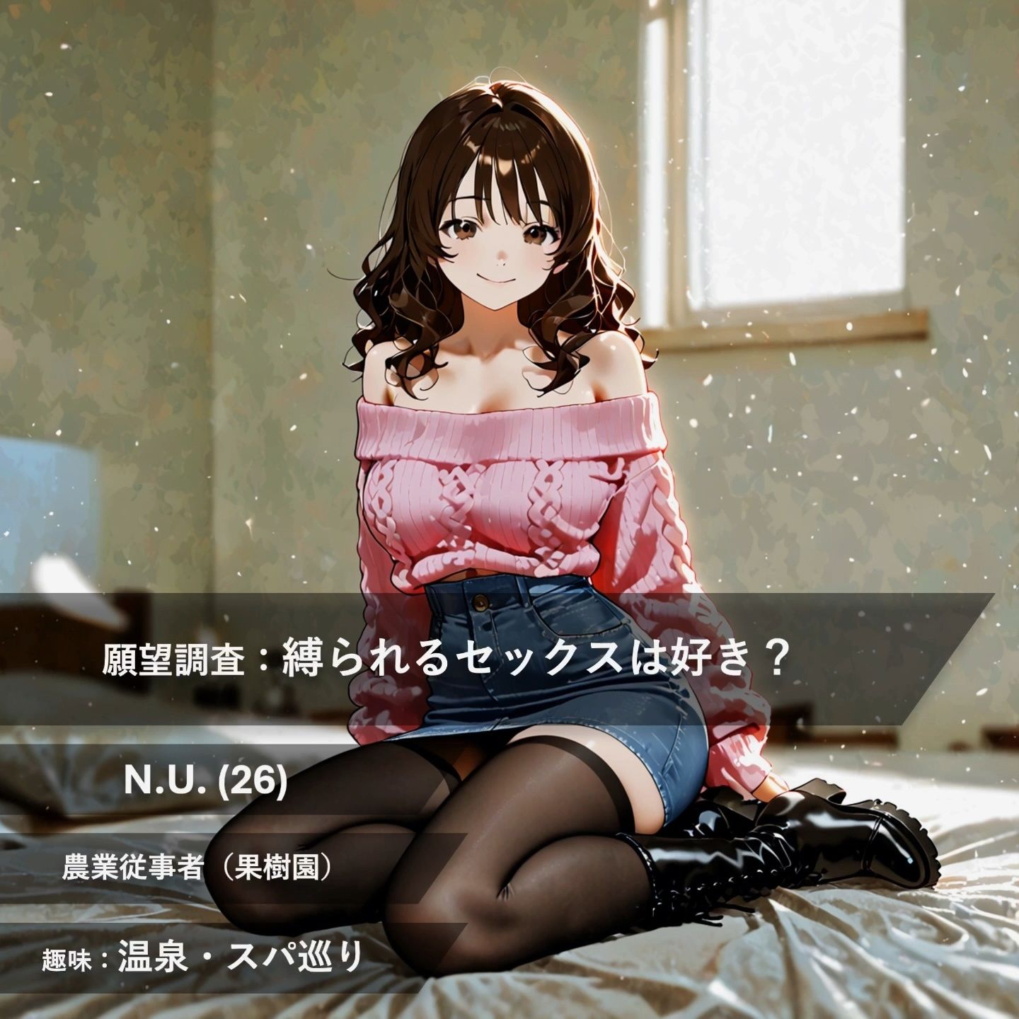 【フルボイス:約6分】田舎娘に都会の洗礼、おかしくなるまで止まらぬ前戯…【実験的作品:願望時間と賢者時間＃4】 - サンプル画像 1