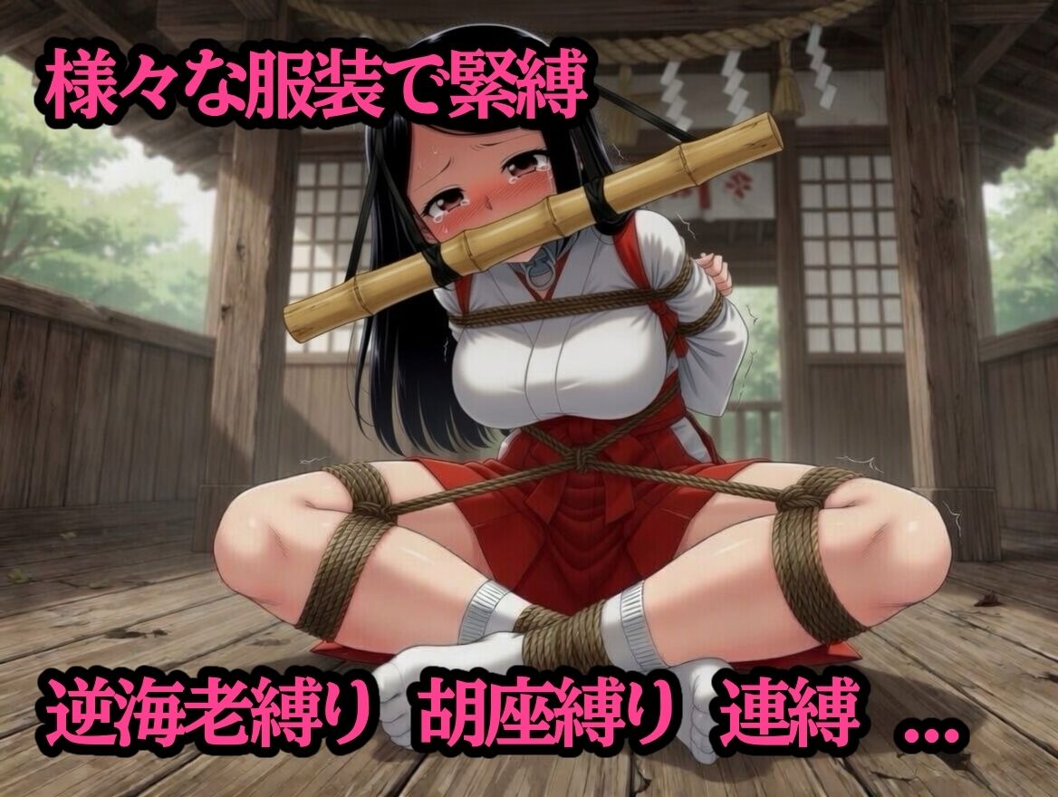 30分ノンストップ緊縛もがき地獄 〜着衣の美女たちが猿轡を噛み締め藻掻き狂う〜 - サンプル画像 3