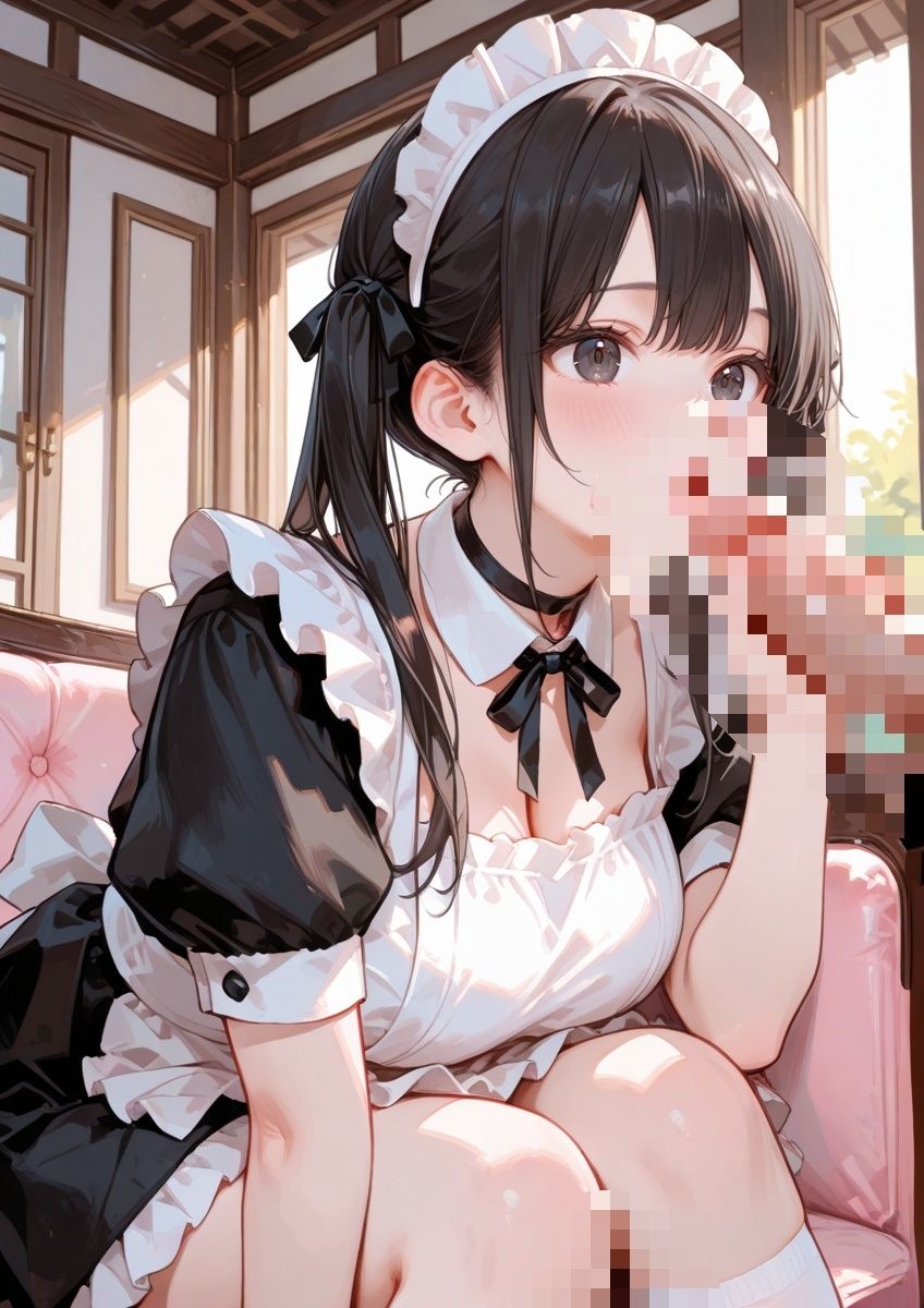 【4K120FPS】パパ活巨乳メイド〜閉店後のメイドカフェでご奉仕せっくす〜 - サンプル画像 2