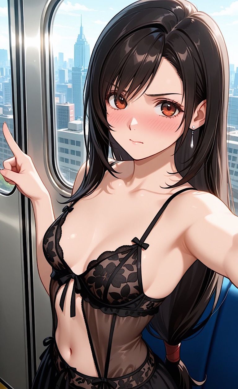 【女戦士】屈辱キモオタと露出デート画像がフ◯ンザに流出！ - サンプル画像 2