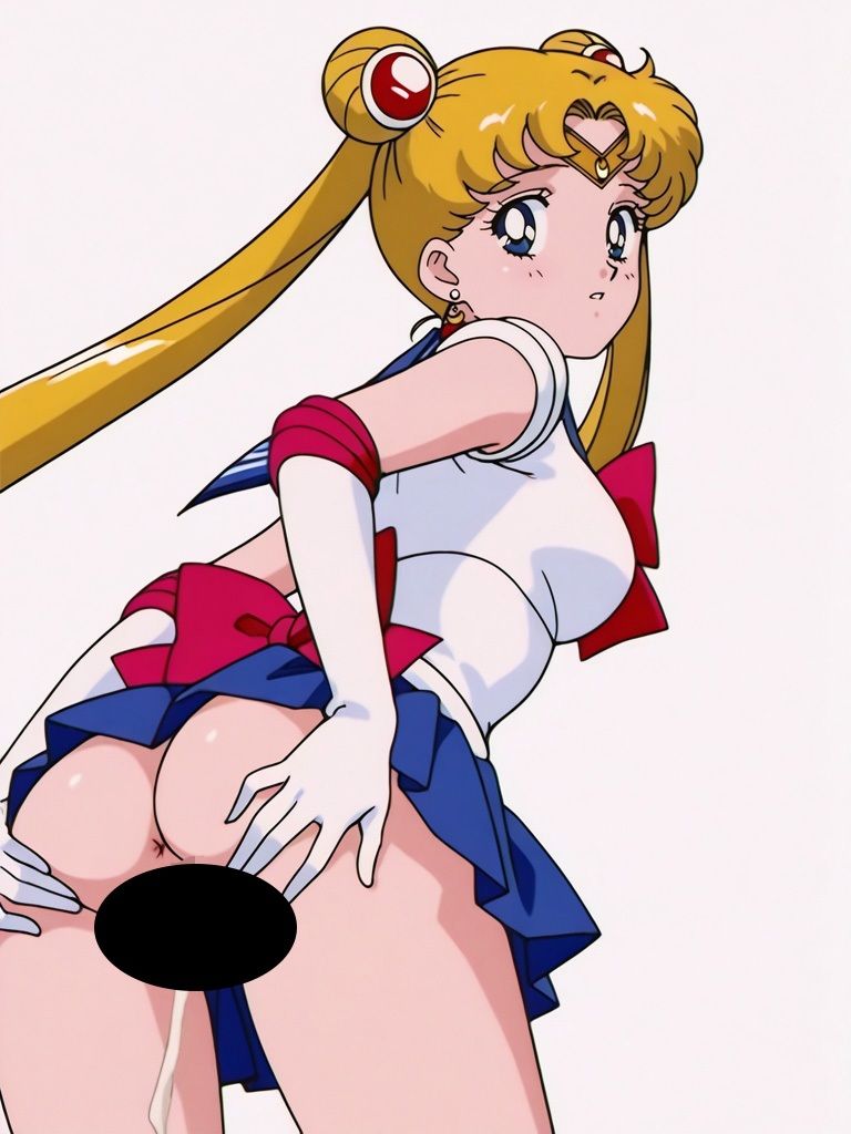 『セーラームーン  その1』ヒロイン脱がしてみた スマホでも見やすい縦型 ムキムキ色黒モブがヤリたい放題  シチュエーション＆クオリティ厳選済み450枚！ - サンプル画像 2