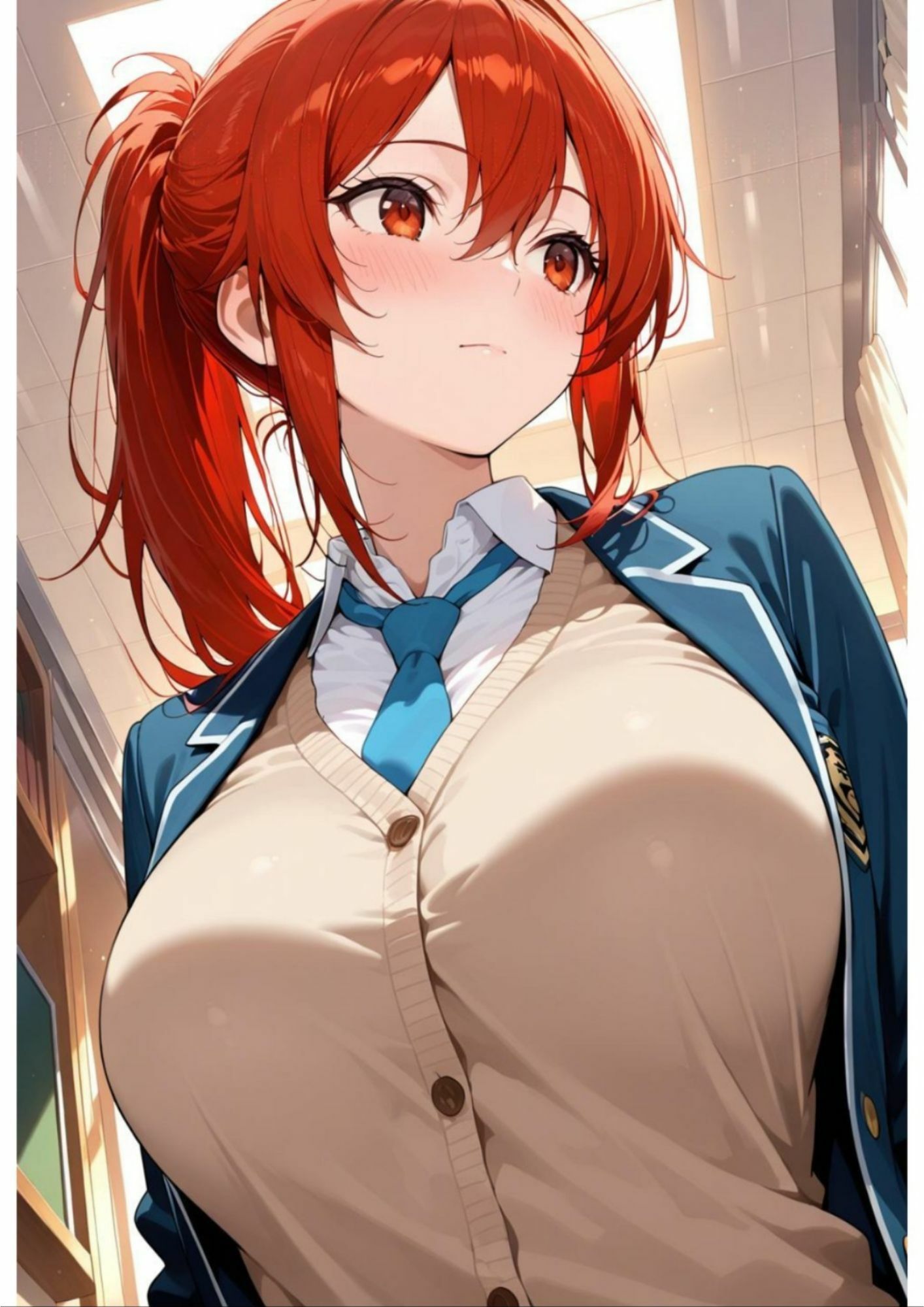 制服ギャルの淫らな性教育 - サンプル画像 2