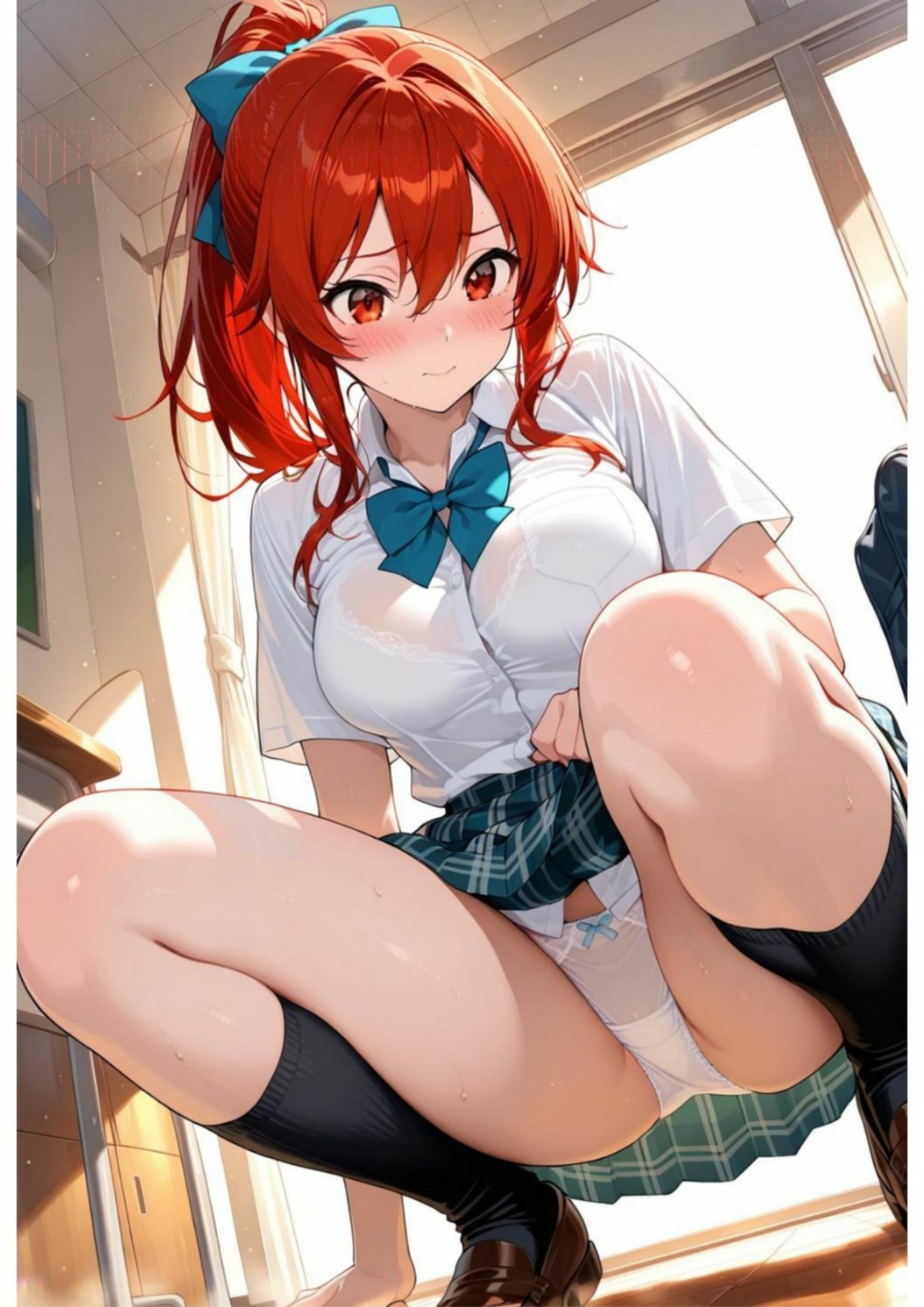 制服ギャルの淫らな性教育 - サンプル画像 3