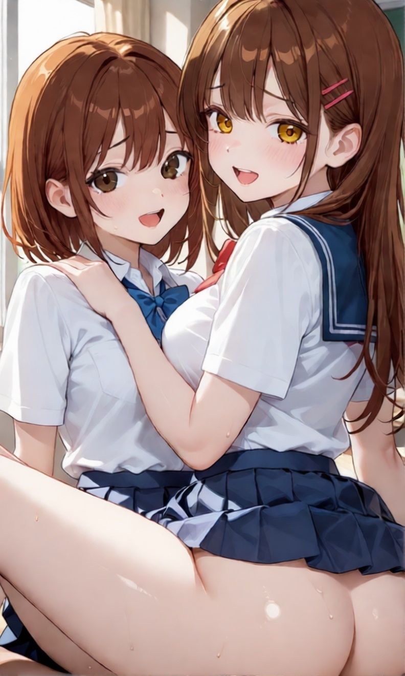 兄とヤってる妹は意外と多いらしい！？17学生服2 - サンプル画像 2