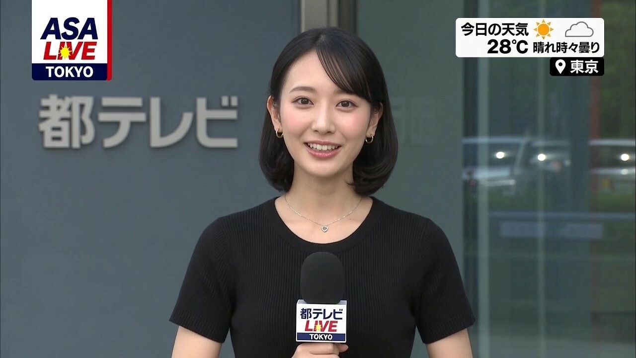 【女子アナ60人】生中継で突然服を破られておっぱい丸出し！！パニック！！ - サンプル画像 1
