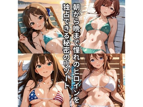 朝から晩までハーレムリゾート 【ア◯マス】2 - サンプル画像 1