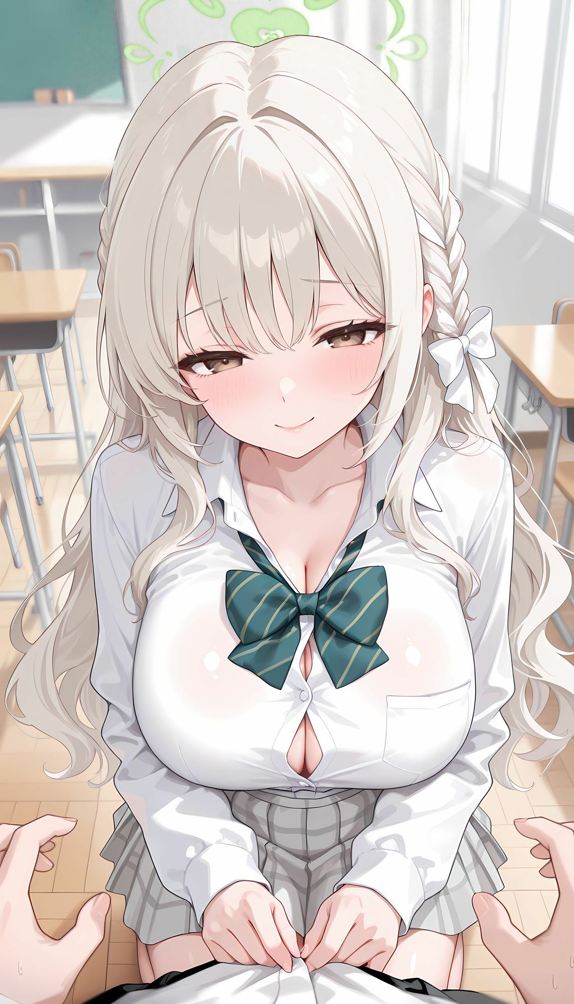 もし桜〇ミヨが巨乳だったら… - サンプル画像 1