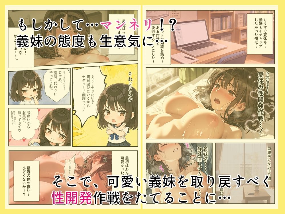 夏休み義妹に性開発してみた話〜取り戻せ！イチャラブSEX！〜 - サンプル画像 2