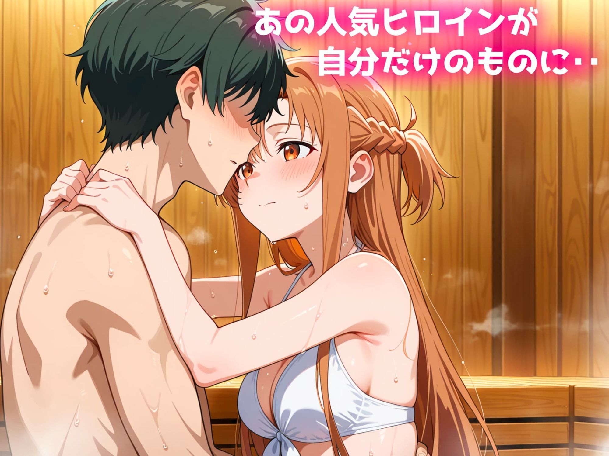 人気ヒロインに中出しができるサウナ〜結城明日奈編〜 - サンプル画像 2