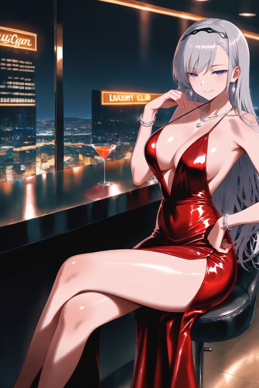 キャバクラで働いている鬼〇院楓花と、高級ホテルの一室でヤリまくった話 - サンプル画像 2