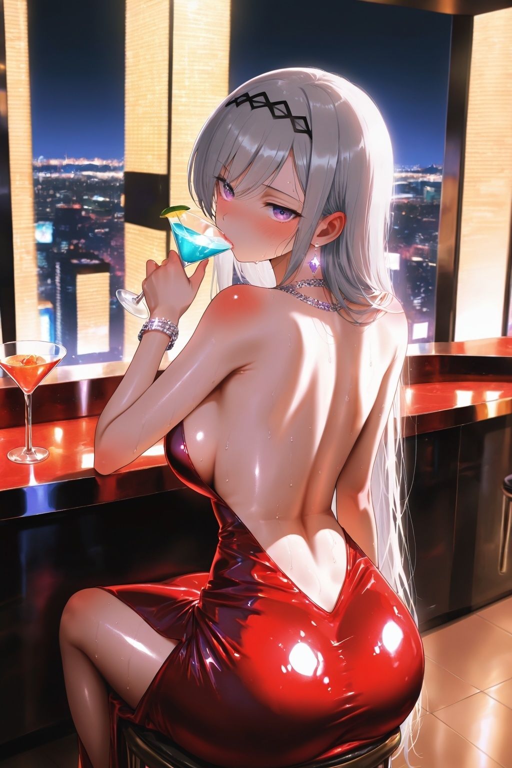 キャバクラで働いている鬼〇院楓花と、高級ホテルの一室でヤリまくった話 - サンプル画像 3