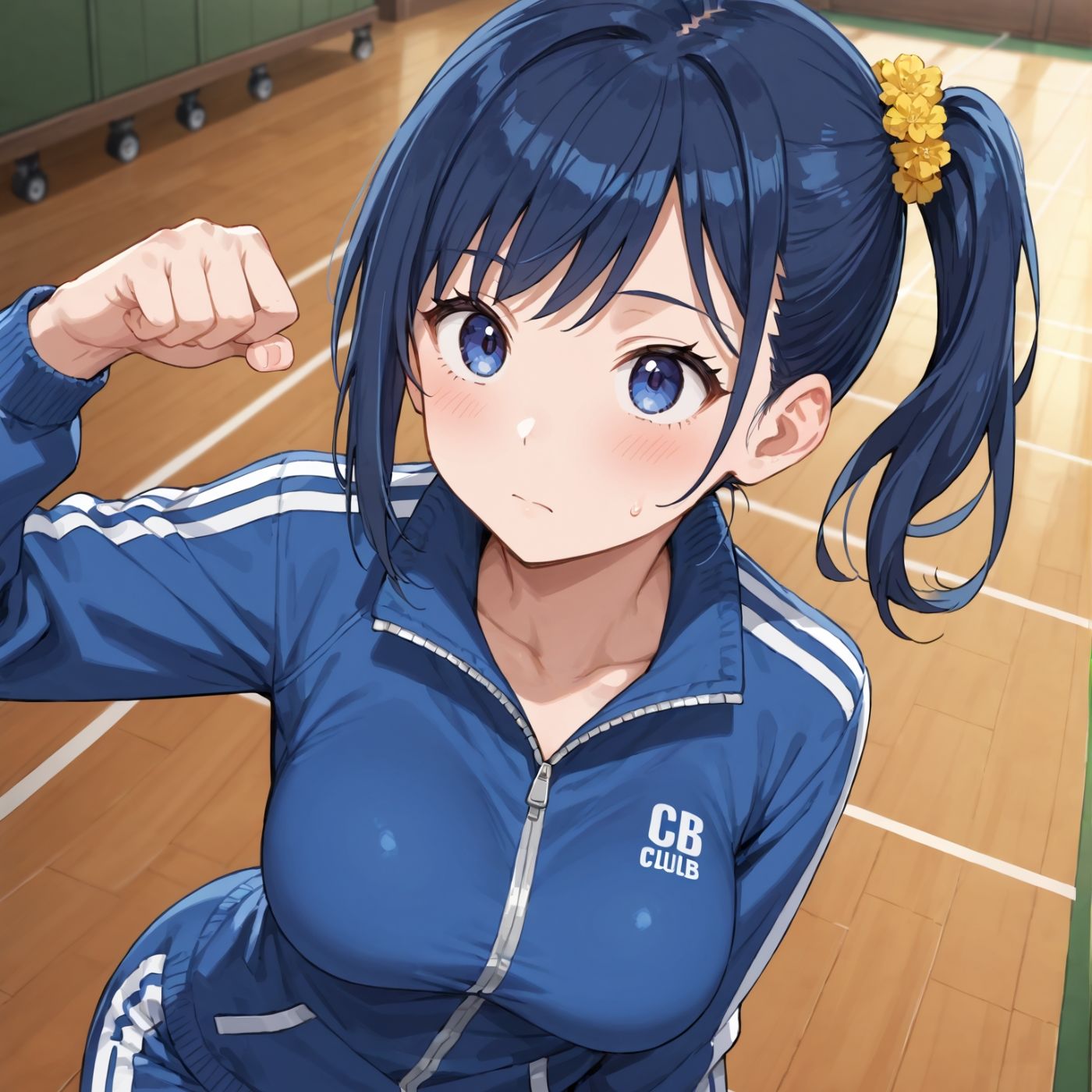 学園性活！ユニフォームに滲む汗 テニス部の本気がエロい6【汗かく美少女の厳選CG233枚収録】スマホ向け - サンプル画像 4