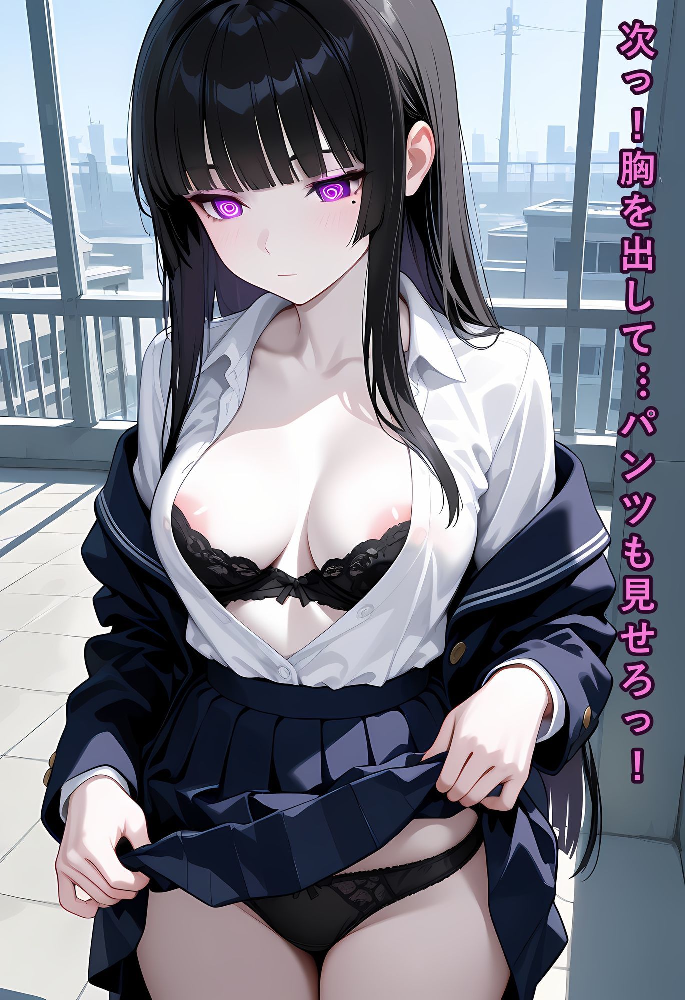 『氷の生徒会長（はーと）完全催●記録集（はーと）第一弾』 - サンプル画像 1