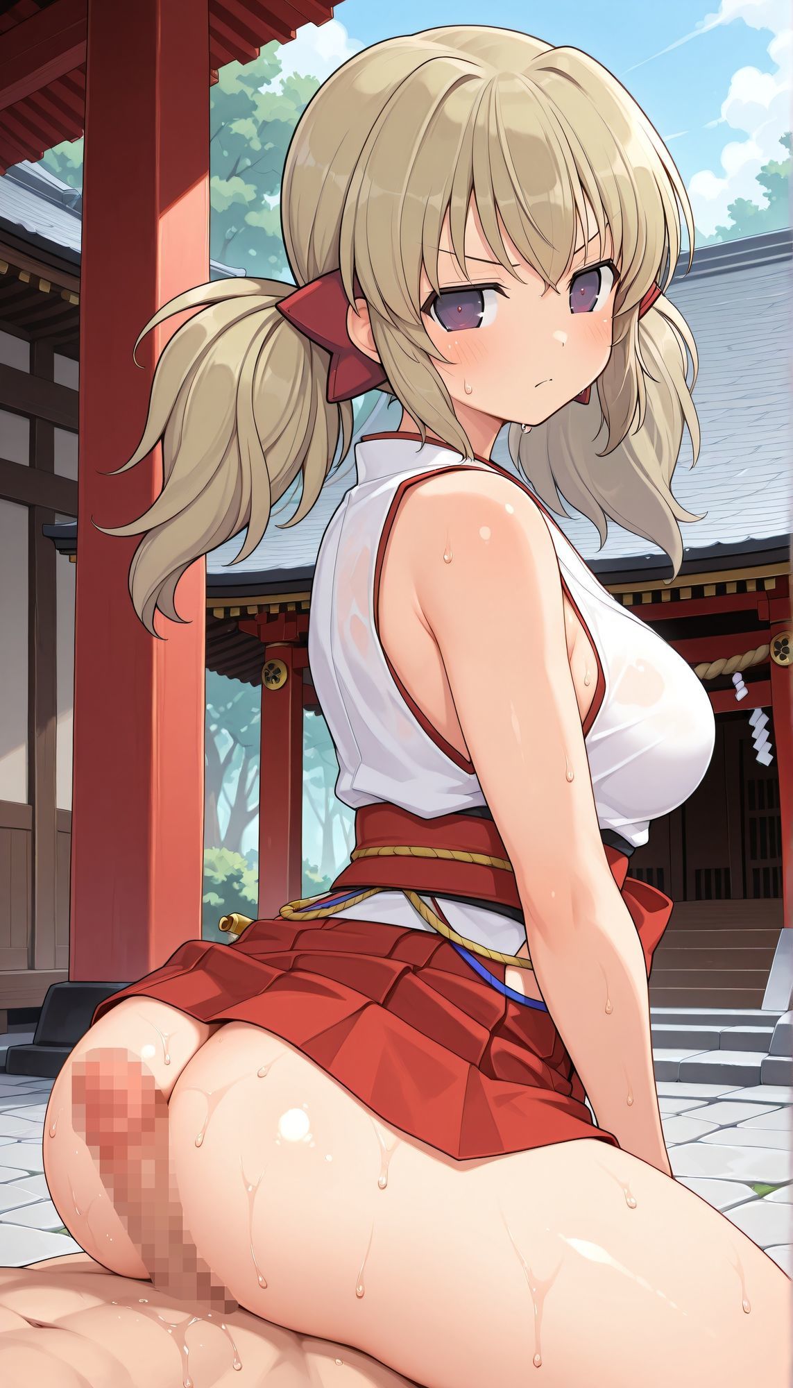 【動画付き！】『巫神楽三姉妹（閃乱カグラ）』のエッチシーン全500点収録！【寝取られ】 - サンプル画像 7