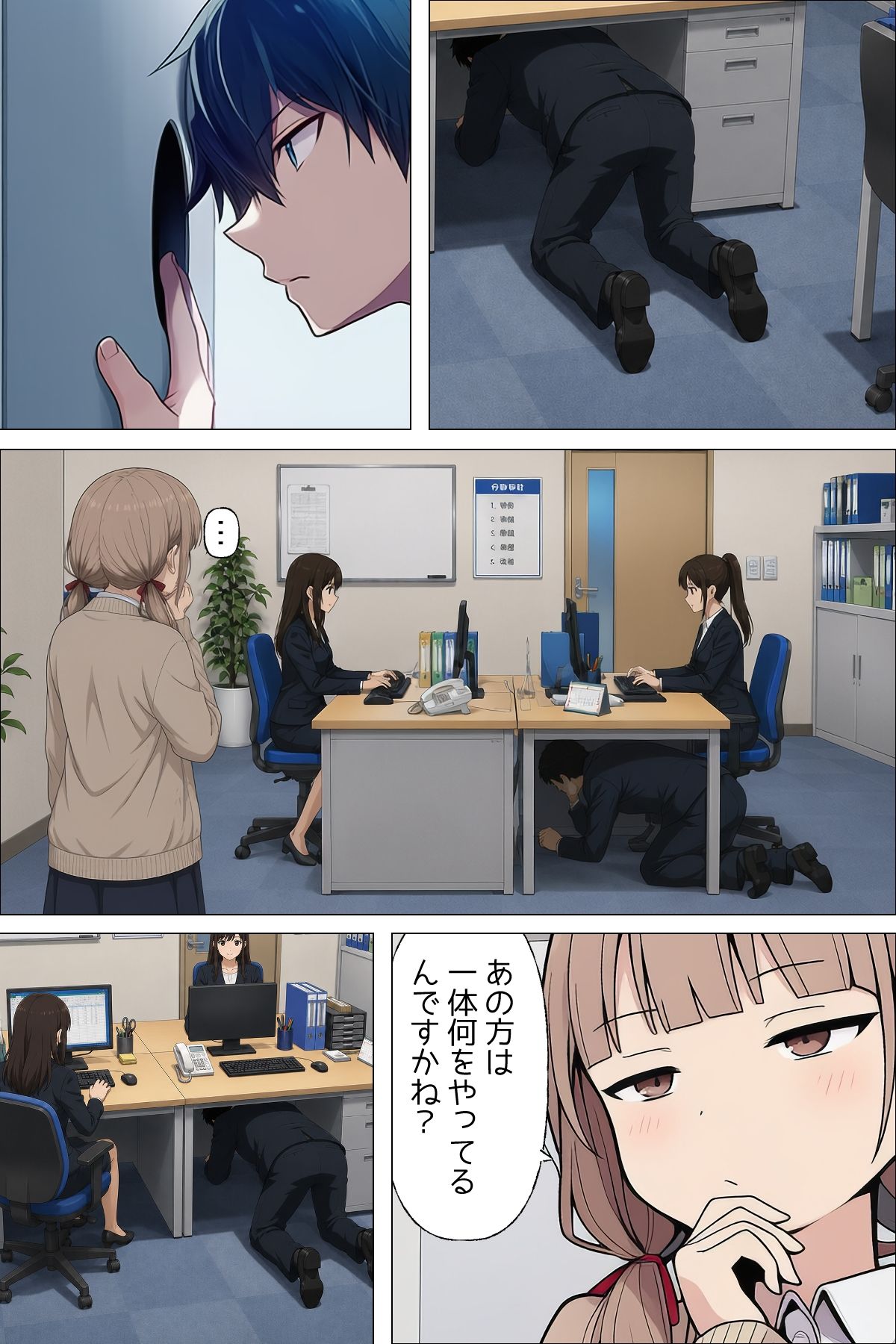 日替わりさゆりさんの通勤＆職場  短編漫画＋画像集 - サンプル画像 5