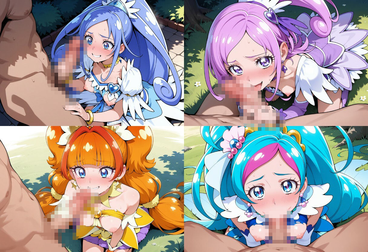 プリキュアの命乞い 何でもします、許してください… - サンプル画像 8