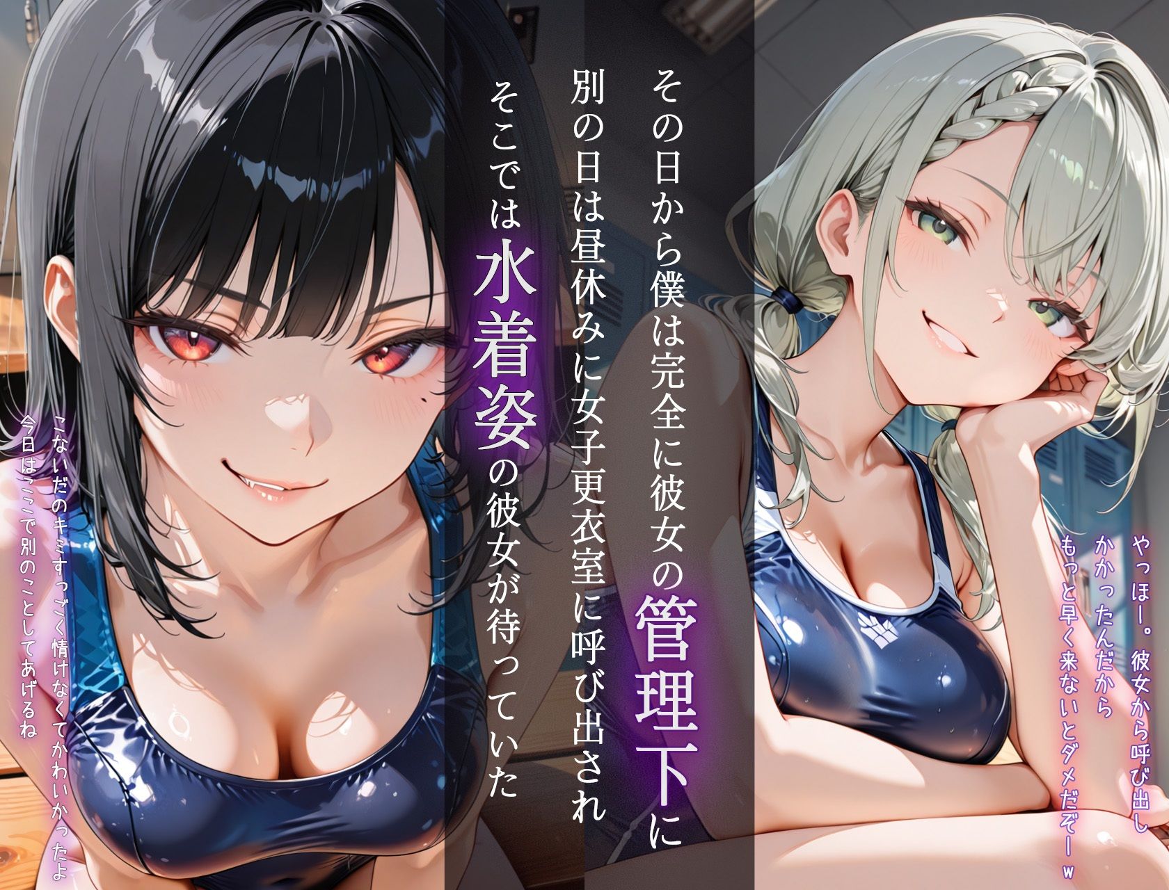 隠れドSのJKオタク彼女に性癖歪められて搾精されまくった話 - サンプル画像 6