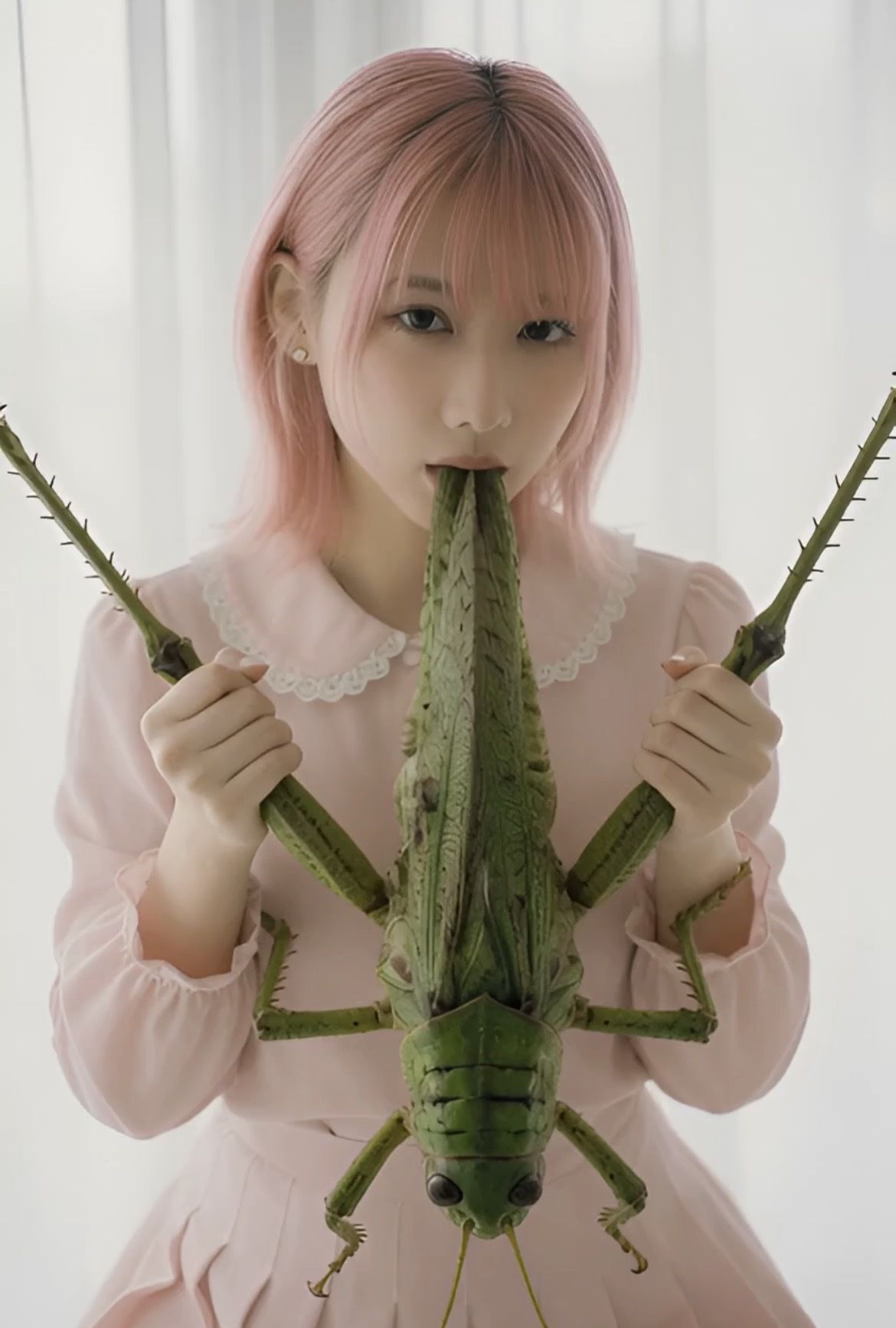 蟲姦フェラ狂い〜バッタちんぽを貪る女たち〜 - サンプル画像 9