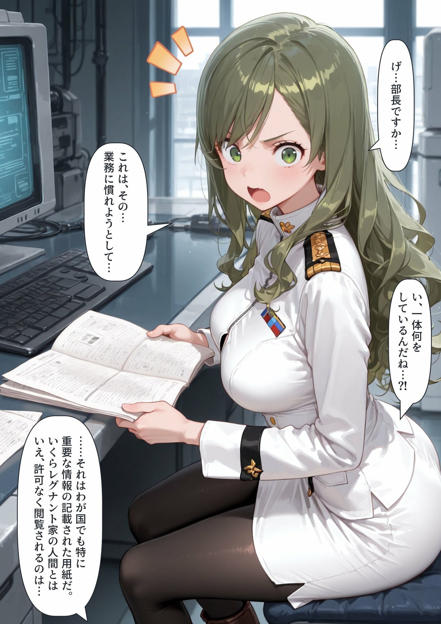 【憑依】強情な捕虜の体を乗っ取って淫乱スパイになる話 - サンプル画像 5