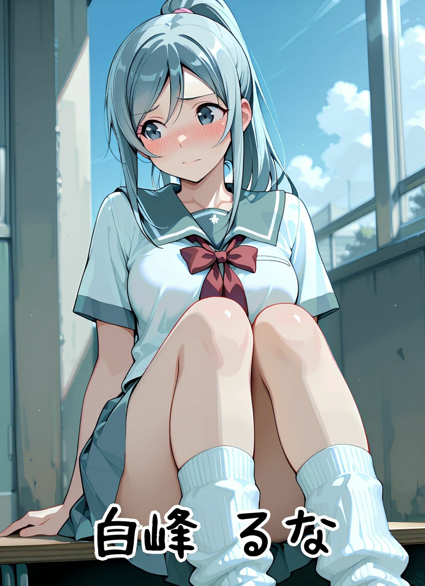 淫蜜教室 〜4人の制服美少女が君を誘う〜 - サンプル画像 4
