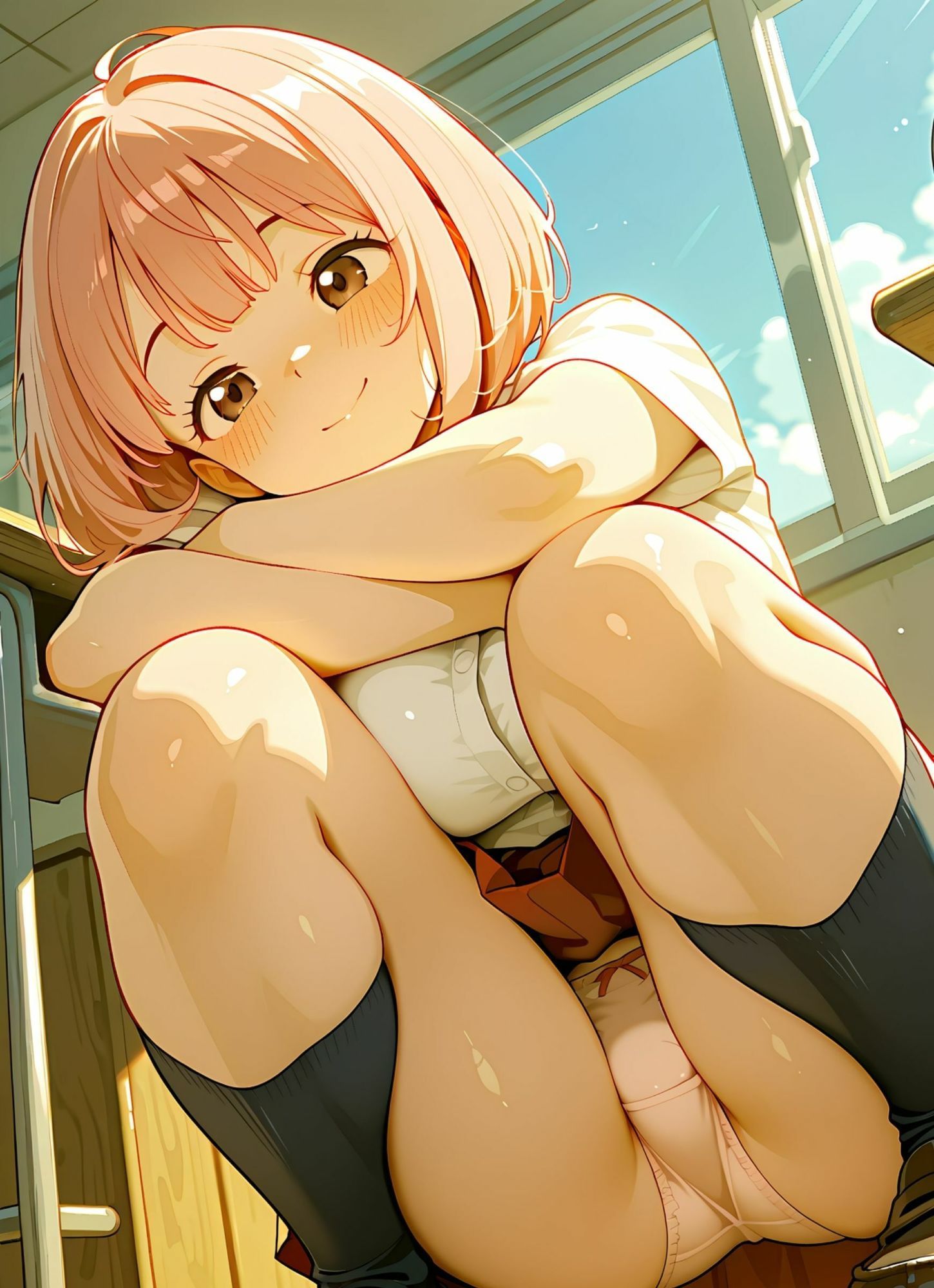 淫蜜教室 〜4人の制服美少女が君を誘う〜 - サンプル画像 5