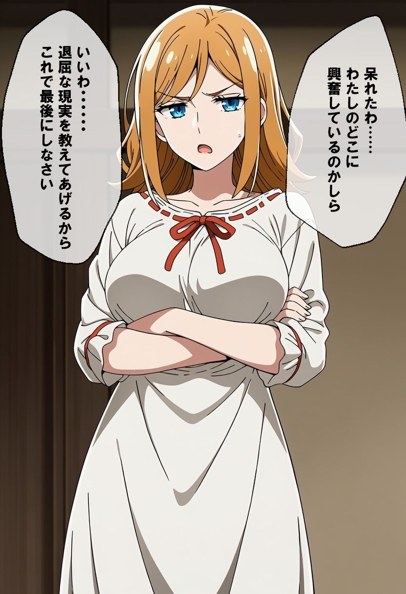 必死にヤらせてと頼み込む息子とエッチしちゃうお母さんCG集  〜自分が育てたチンポに不覚にもイキ狂い〜 - サンプル画像 7