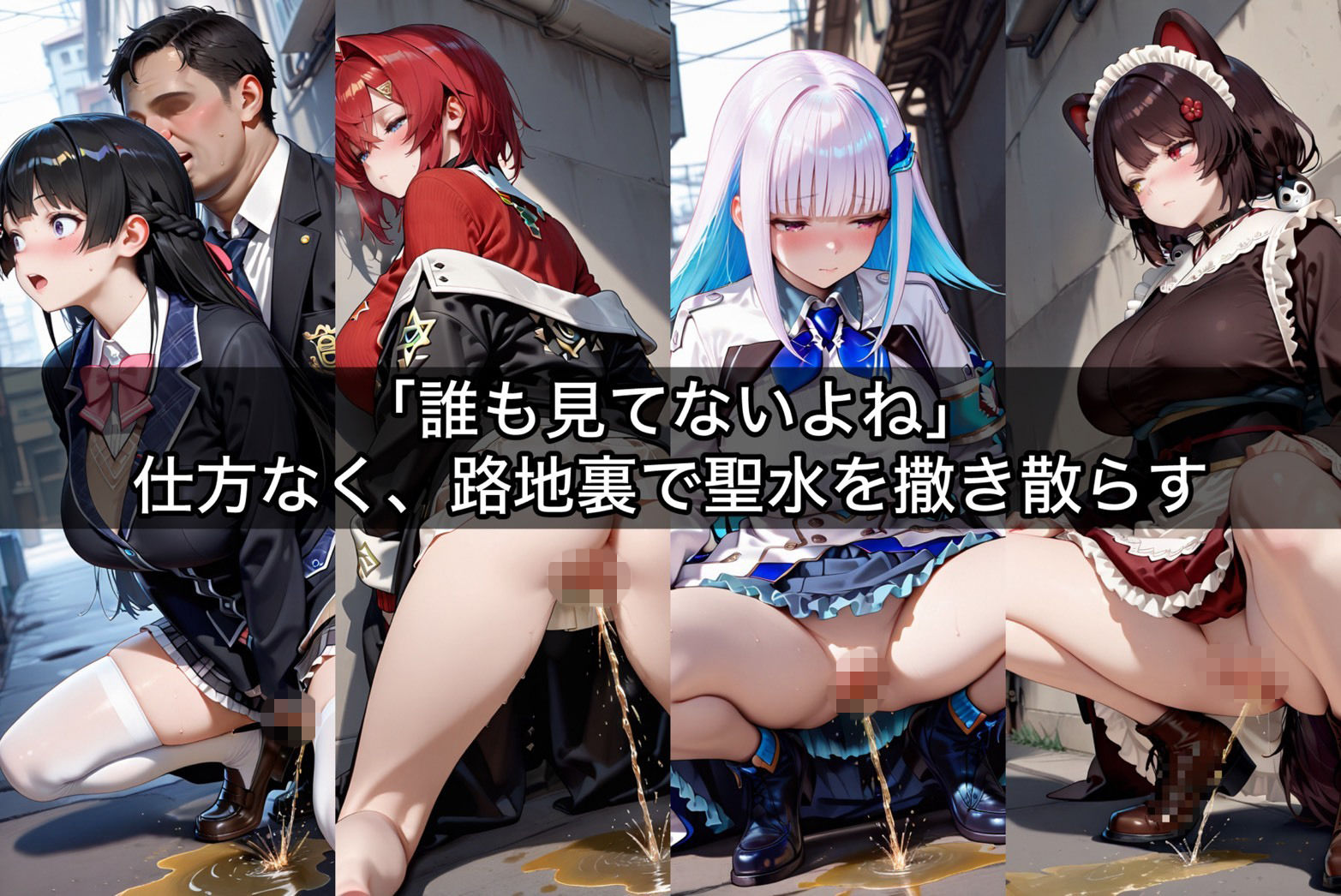 お漏らししちゃっただけなのに  異世界美少女編5 - サンプル画像 4