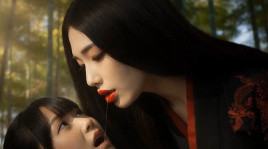 【キス洗脳】妖魔浄化士さくら 第二章 愛の支配の闇姫編 〜二つの結末〜 ハッピーエンド＆闇姫勝利バッドエンド - サンプル画像 4