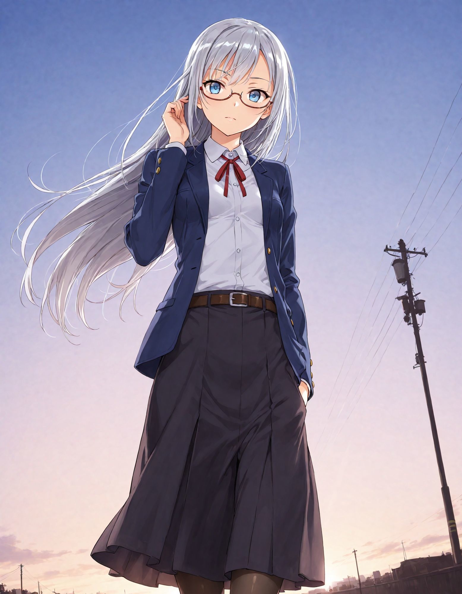 クール委員長、調教 - サンプル画像 1