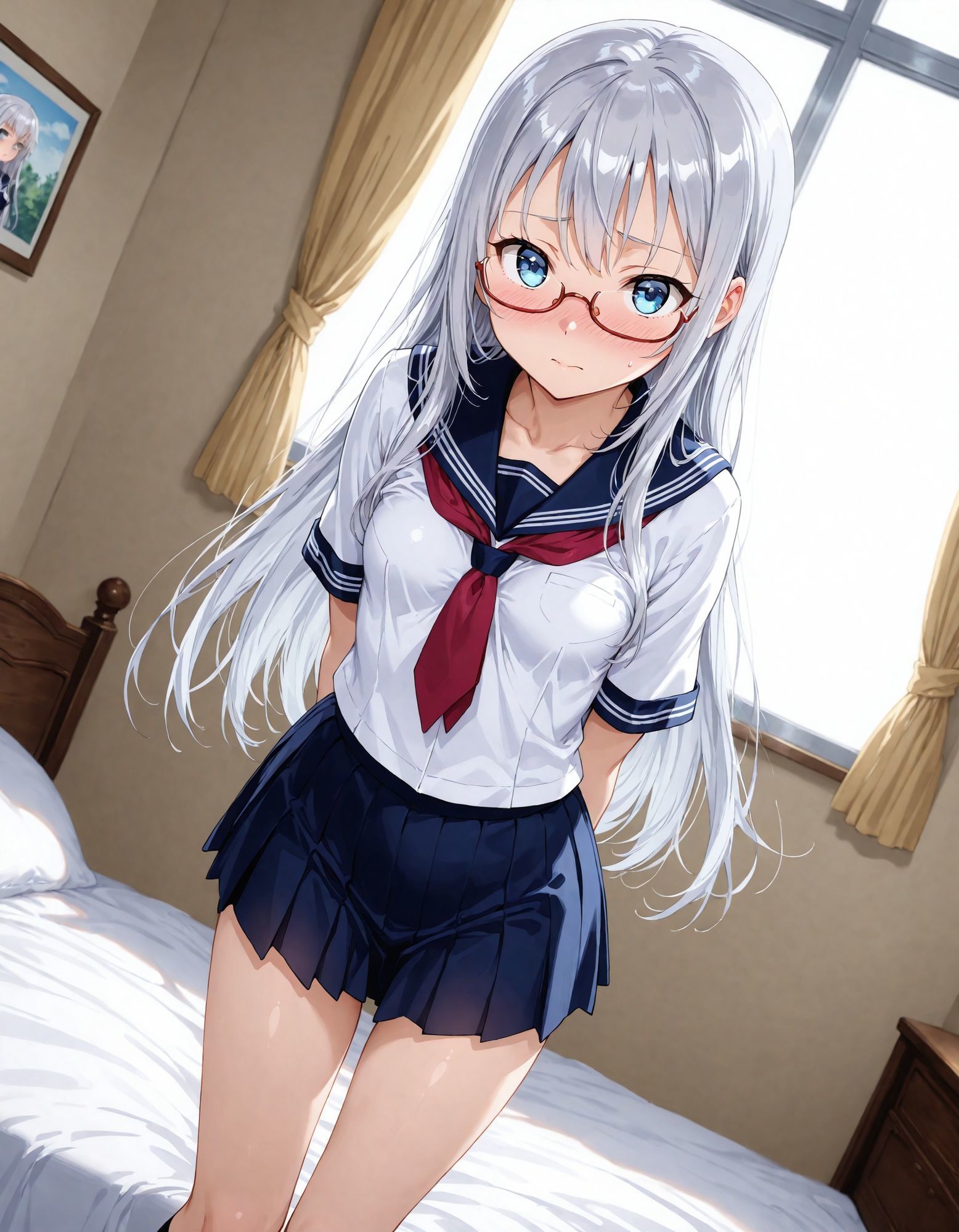 クール委員長、調教 - サンプル画像 3