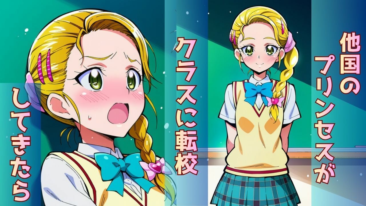 転校してきたプリンセスが「連続のけ反り絶頂」で完堕ちしちゃう話 - サンプル画像 1