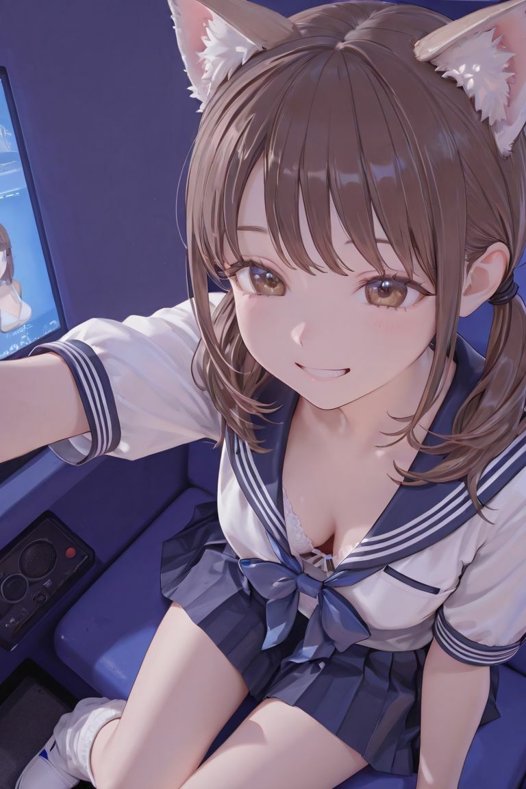 猫耳ルーズソックス - サンプル画像 8