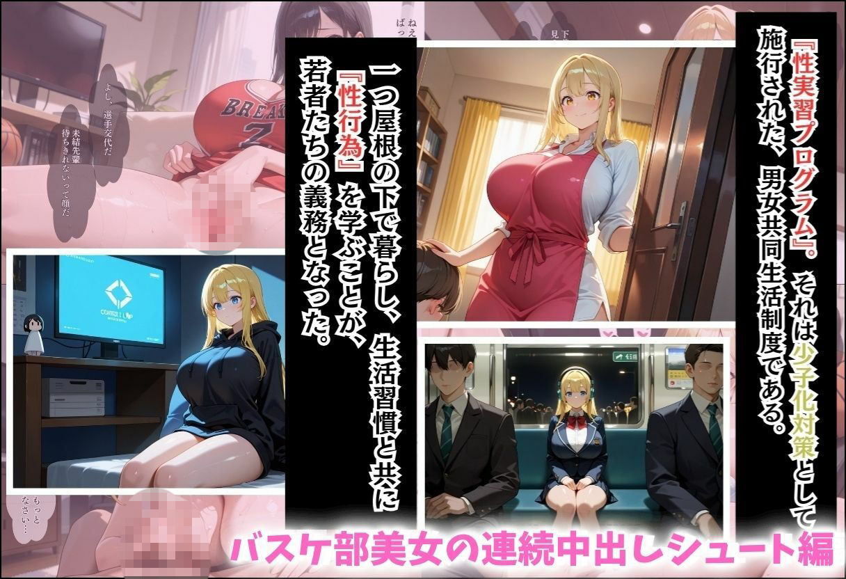 性実習プログラムーセックスが義務教育になった話〜総集編02〜 - サンプル画像 6