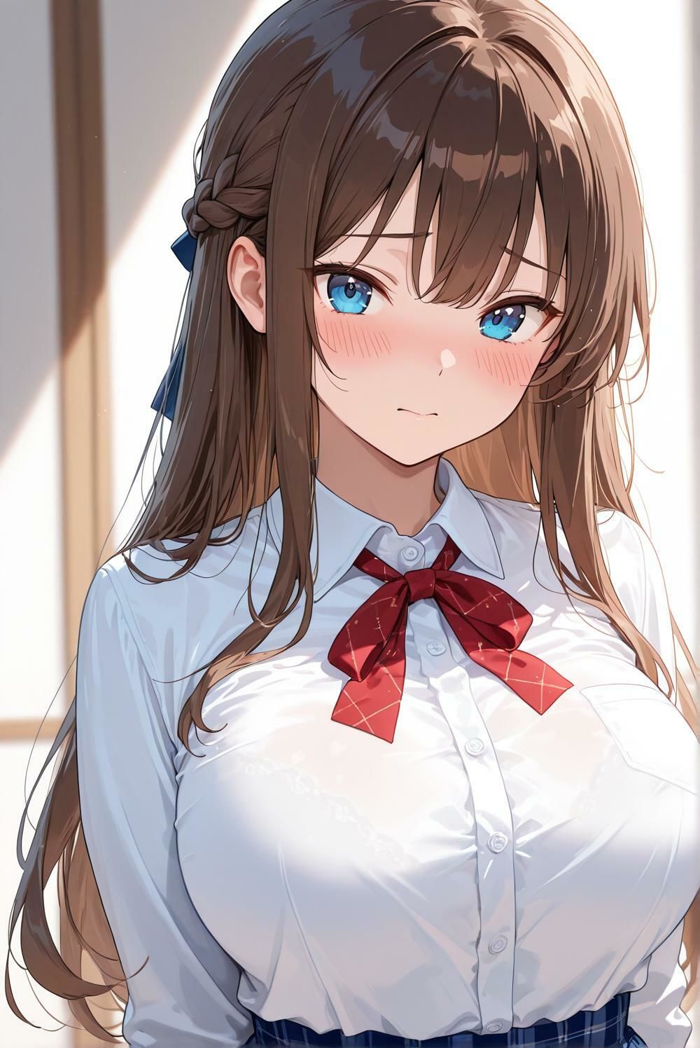 女子校生メス堕ち 〜ガサツそうなお嬢様系茶髪女子に種付け性指導編〜 - サンプル画像 1