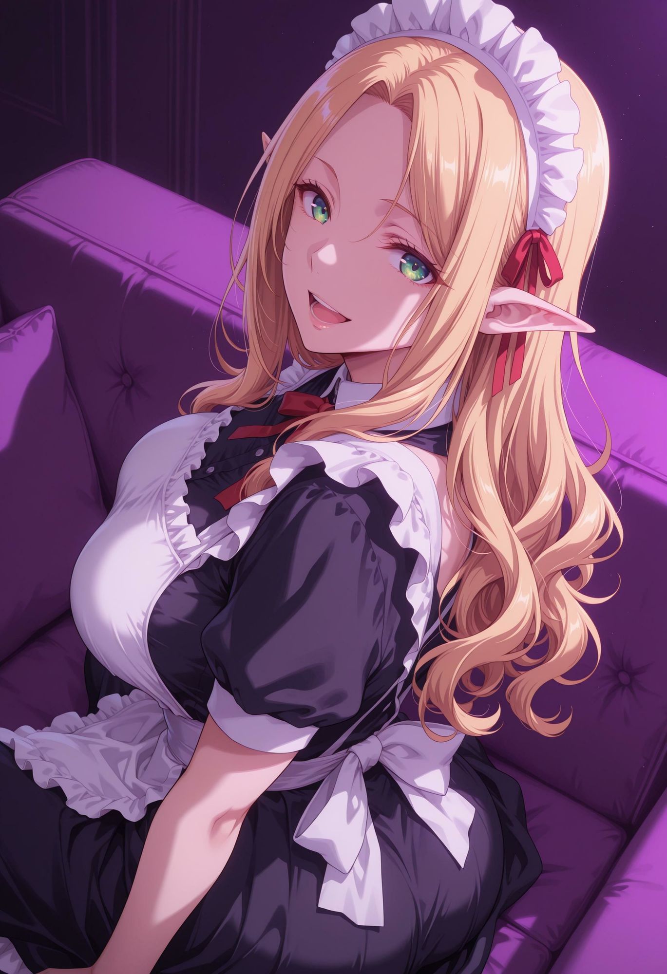 エルフのメイドさんの誘惑5 - サンプル画像 3