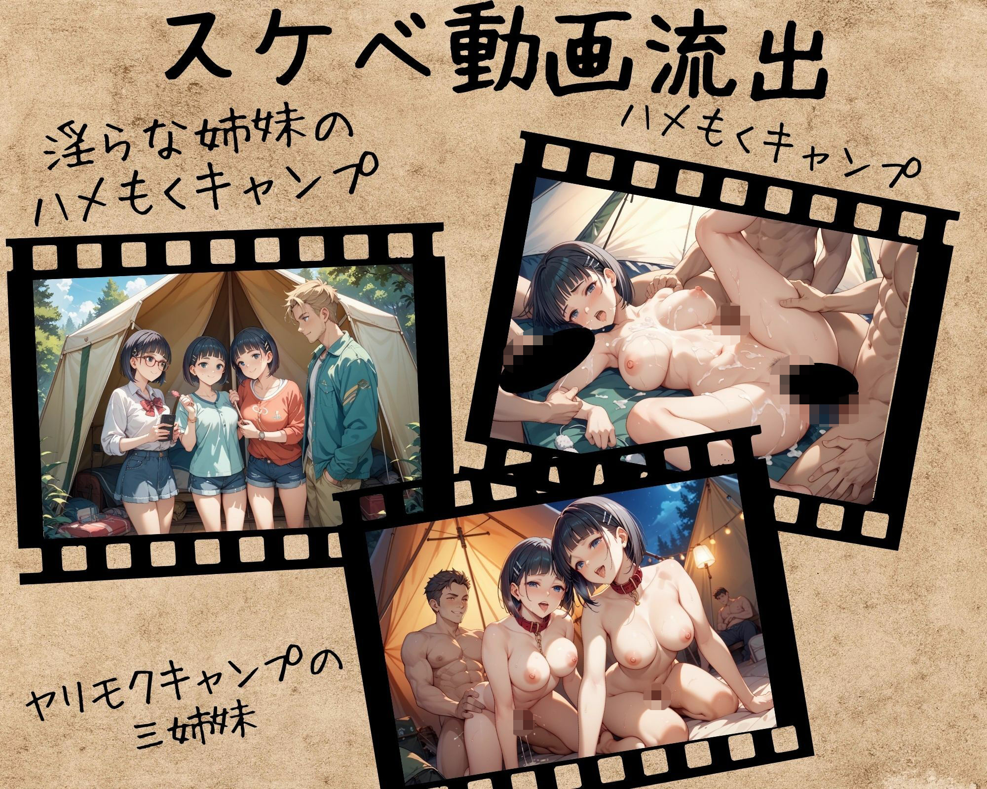 【エロ画像＆スケベ動画】  ヤリもくキャンプ - サンプル画像 1