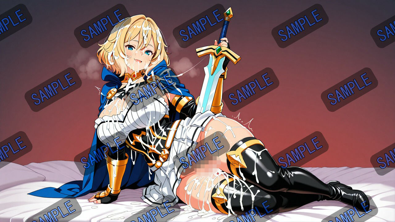 戦場を駆ける金髪の剣姫 - サンプル画像 10