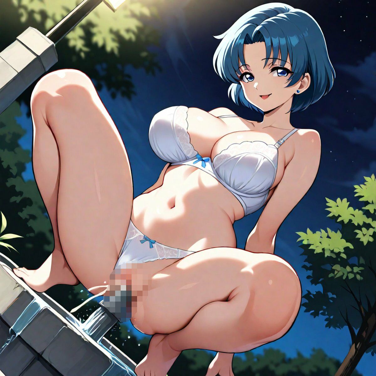 性欲処理用美少女戦士のセーラ〇マーキュリー - サンプル画像 1