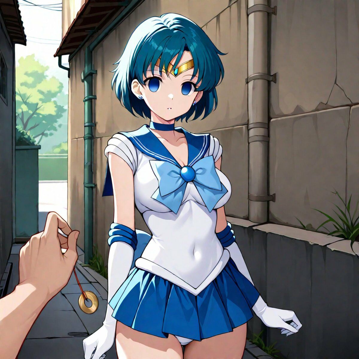 性欲処理用美少女戦士のセーラ〇マーキュリー - サンプル画像 4