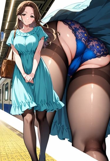 【500枚】今日のパンティーチェック！SP10 - サンプル画像 3