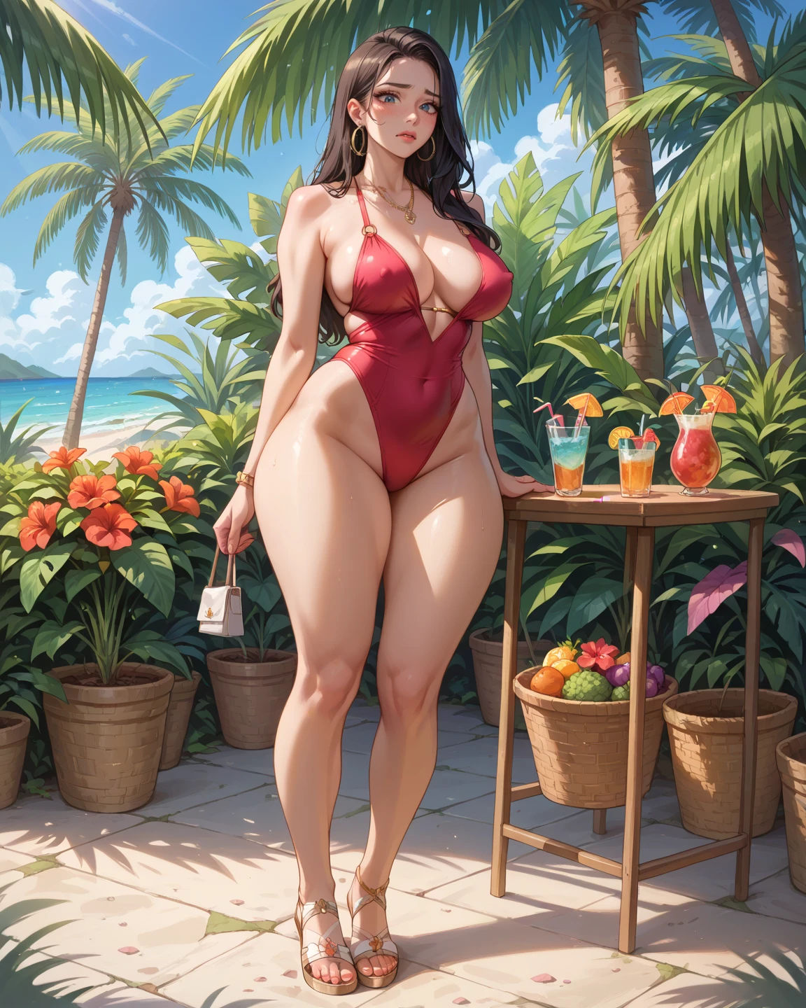 照れ顔サマー - サンプル画像 3