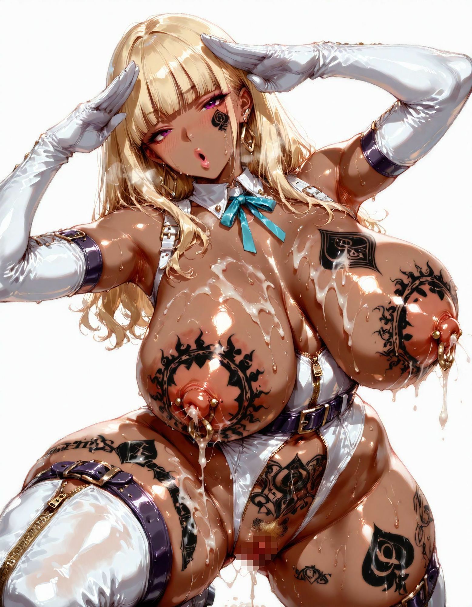 Emancipation-QOSコレクション黒ギャルボディスーツ編 - サンプル画像 7