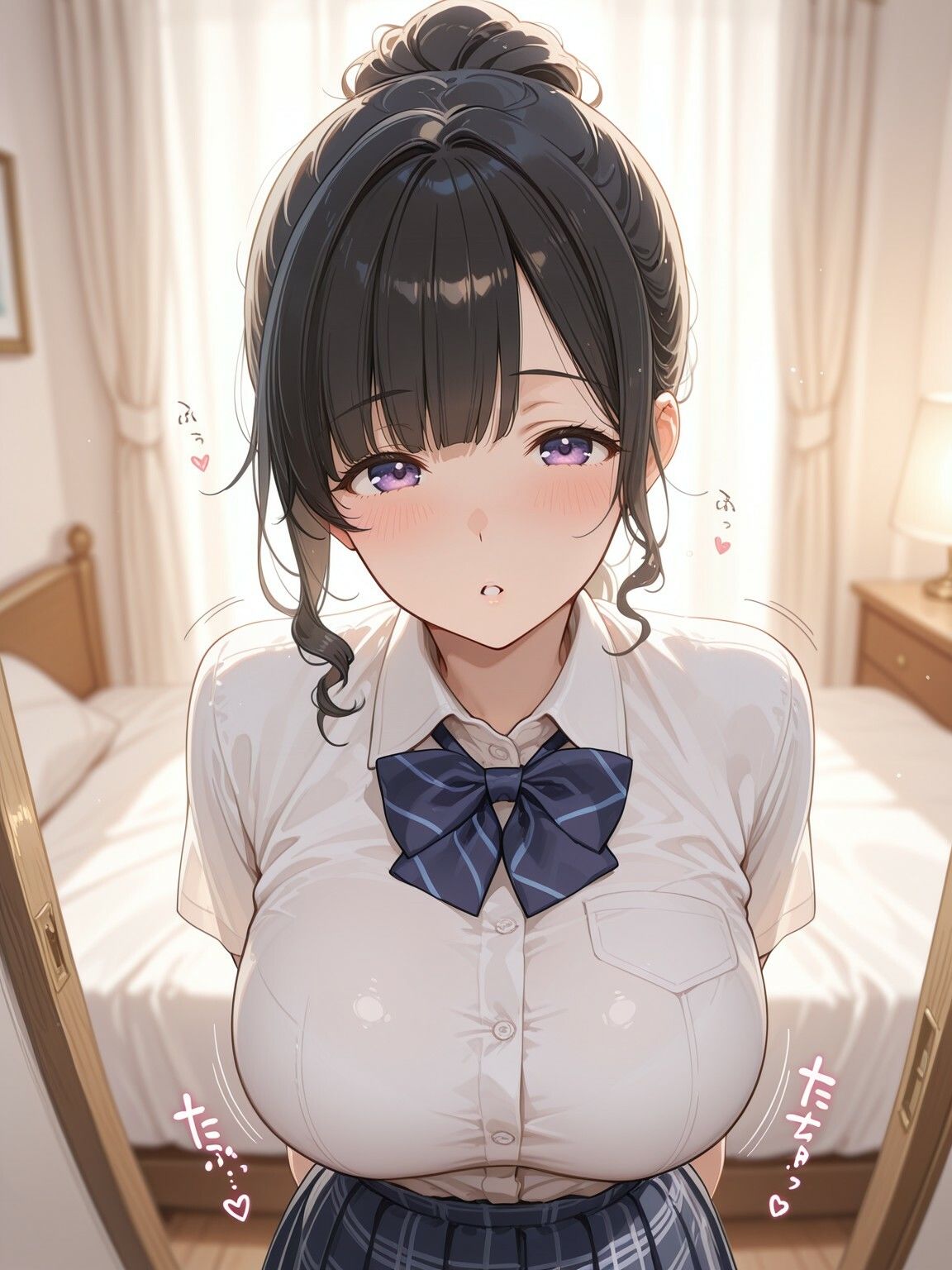 双奏する純真 ― 制服と体操服で彩る、彼女の官能的な軌跡 - サンプル画像 1